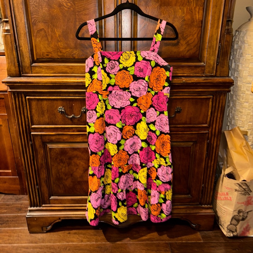 Karin Stevens Multicolor Floral Dress
